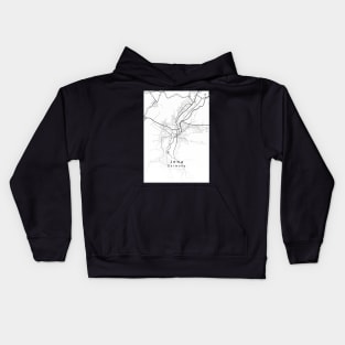 Jena Germany City Map Kids Hoodie